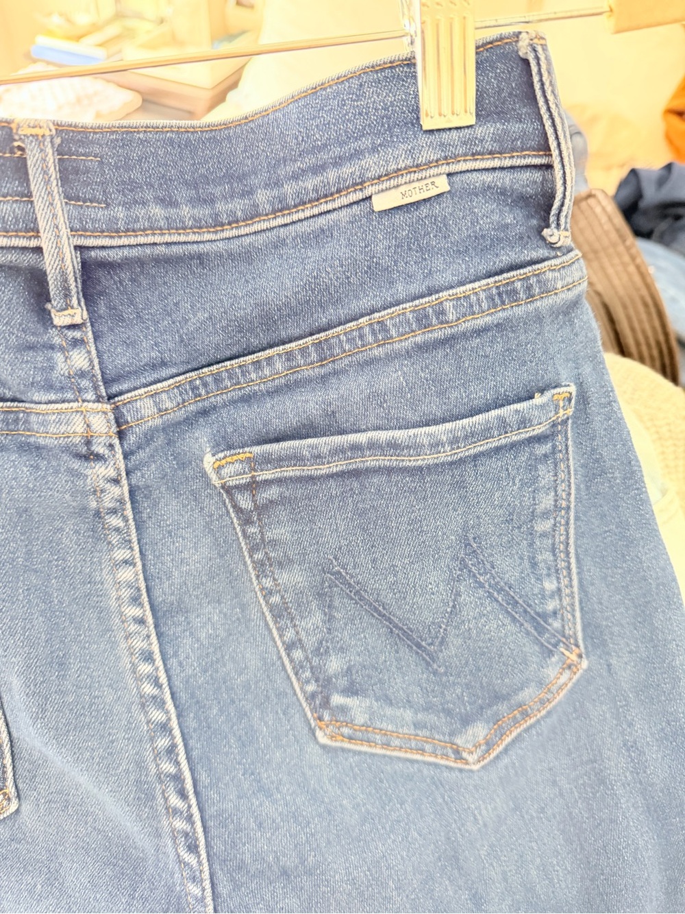 MOTHER Insider Ankle Fray Jeans - Picture 3 of 4